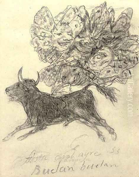 El toro mariposa (The Butterfly Bull) - view 1