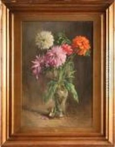 Bouquet De Dahlias by Alexis Vollon