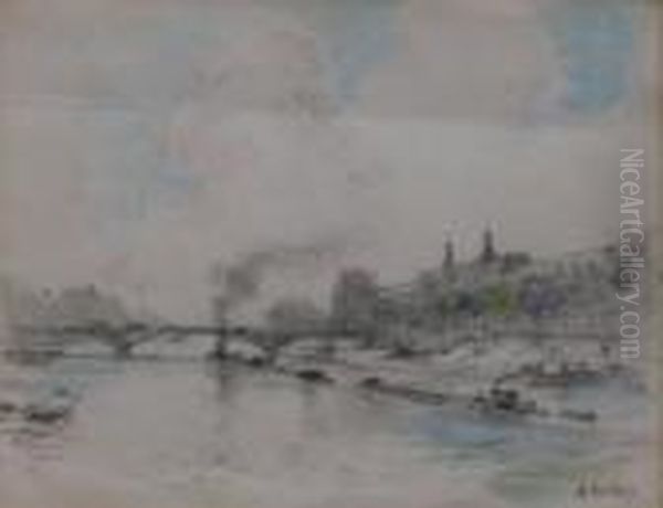 La Seine A Paris - view 1