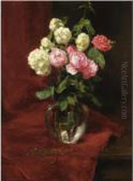 Roses And Hortensias - view 1