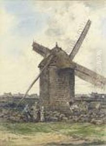 By The Windmill by Alexis Vollon