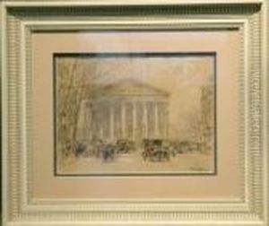 A View Of The Madeleine by Alexis Vollon