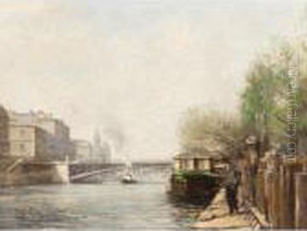 Fishing On The Seine - view 1