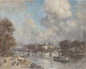 Le Pont Des Arcs, Paris by Alexis Vollon