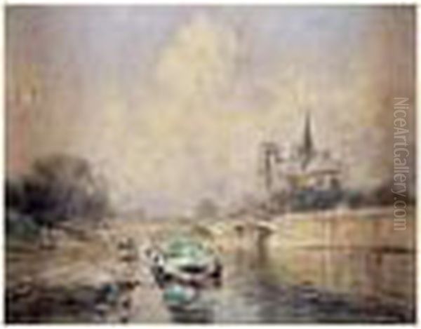 Vue De La Seine, Notre-dame De Paris - view 1