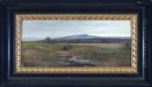 Spazierganger In Weiter
Oberbayerischer Landschaft Mit Dem Hohen Peisenberg Im Hintergrund by Ludwig Gustav Voltz