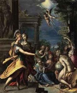 Minerva Introducing Painting To The Liberal Arts Minerva Introducing Painting To The Liberal Arts