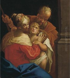 Sacra Famiglia by Hans Von Aachen