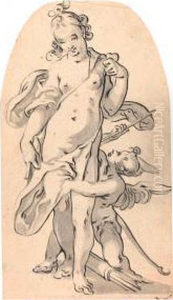 Venus And Cupid. - view 1