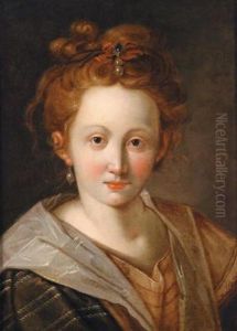 Ritratto Di Bambina by Hans Von Aachen