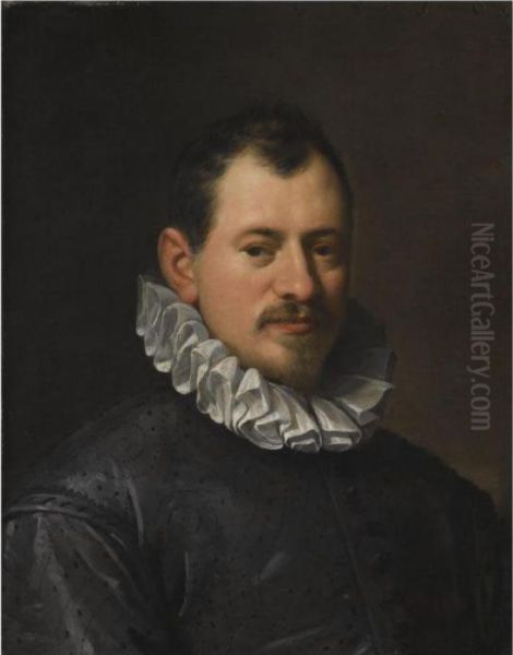 Portrait Of The Goldsmith Jacopo Bilivert (1550-1603), Bustlength - view 1