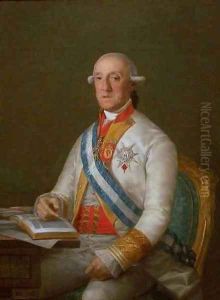 Portrait of the Marques de Sofraga by Francisco Goya Fuendetodos