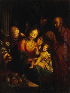 The Holy Family by Hans Von Aachen