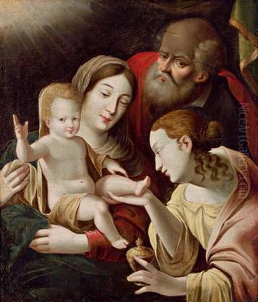 Die Heilige Familie Mit Der Hl. Maria Magdalena - view 1