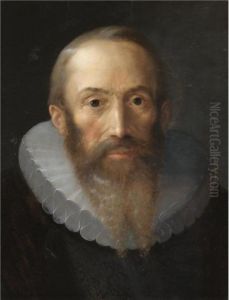 Portrait Of A Bearded Gentleman, Bust Length, With A White Ruff