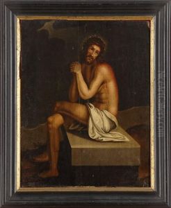 Christus In Der Rast. by Hans Von Aachen