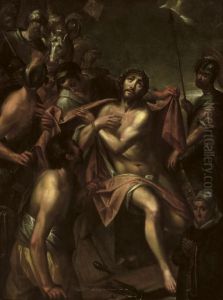 Christ Being Stripped Of His Garments by Hans Von Aachen
