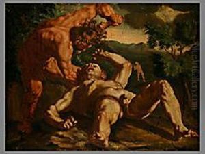 Kain Und Abel by Hans Von Aachen