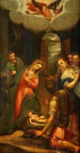 De Tre Vise Mannen Beskadar Jesu Fodelse