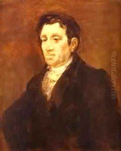 Jose Pio De Molina 1827-1828 by Francisco Goya Fuendetodos