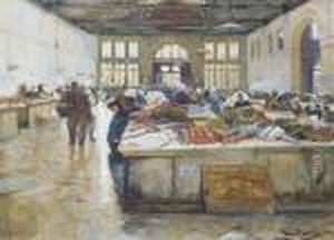 Marche Au Poisson by Hans Von Bartels