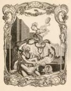 Galante Szene by Franz von (Choisy Le Conin) Bayros