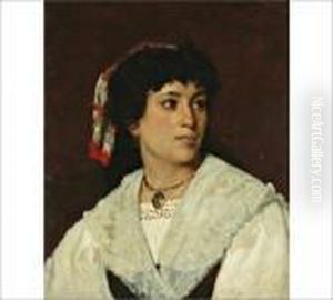 A Spanish Girl by Adolf von Becker