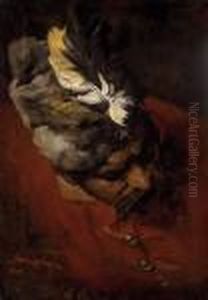 "hungarian Soldier From The 17th
 Century (study For The Painting ""reconquest Of Buda Castle""), 1895"