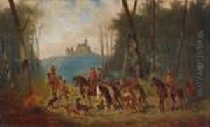 Nach Der Barenjagd by Alexander Ritter Von Bensa