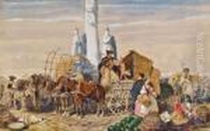 Marktszene by Alexander Ritter Von Bensa