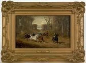 'the Meeting Place'' by Alexander Ritter Von Bensa