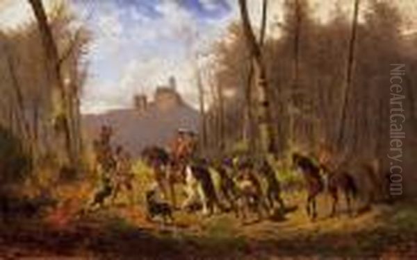 Bear-hunters - view 1