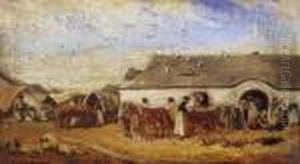 On The Courtyard Of The Inn