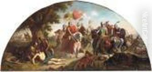 The Wounded Soldier by Carl Von Blaas