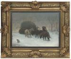An Unfortunate Occurence On The Road Home by Julius von Blaas