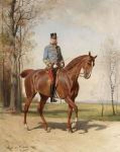 Ferencz Jozsef Lovasportreja