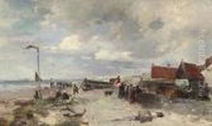 Hollandisches Strandleben