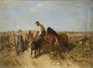 Begegnung Am Wegesrand. Begegnung Am Wegesrand.