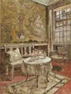 Le Boudoir by August Von Brandis