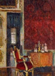 Blick In Das Rote Zimmer