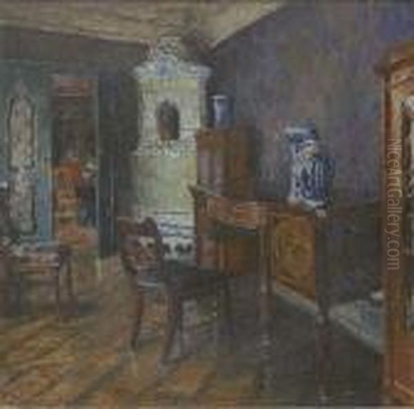 An Interior Looking Through To The Dining Room - view 1