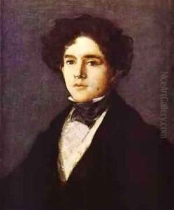 Mariano Goya The Artists Grandson 1827 by Francisco Goya Fuendetodos