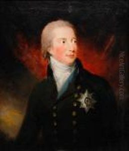 Portratt Av Hertig William Fredrik Av Gloucester by Carl Fredrik Von Breda