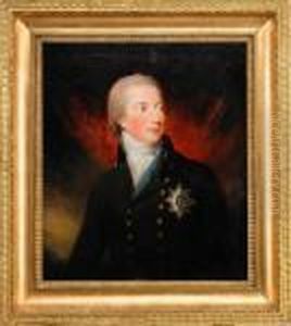 Portratt Av Hertig William Fredrik Av Gloucester by Carl Fredrik Von Breda