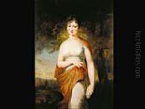 Portrait Der Hedwig Elisabeth Charlotte Von Schwerind by Carl Fredrik Von Breda