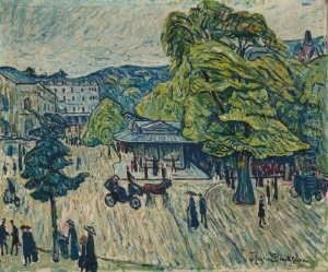 Vor Dem Kurhaus In Baden-baden