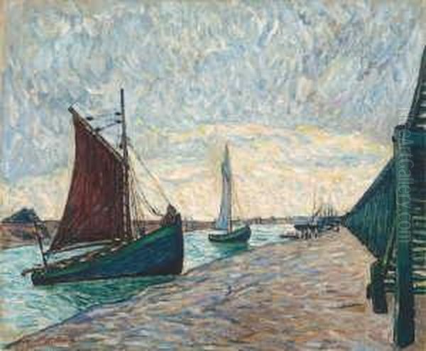Segelboote In Nieuport - view 1