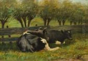 Cows Lying Down. by Vaclav Brozik