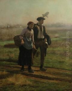 Dawn by Vaclav Brozik