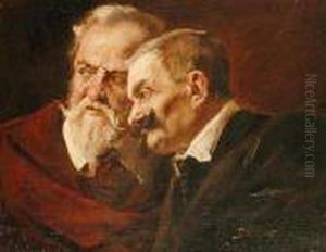 A Couple by Vaclav Brozik